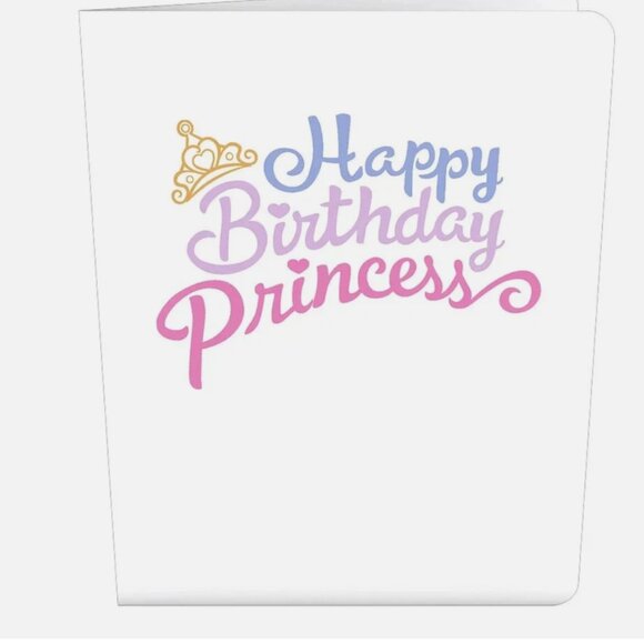 Lovepop Card Disney Happy Birthday Princess - Picture 3 of 5